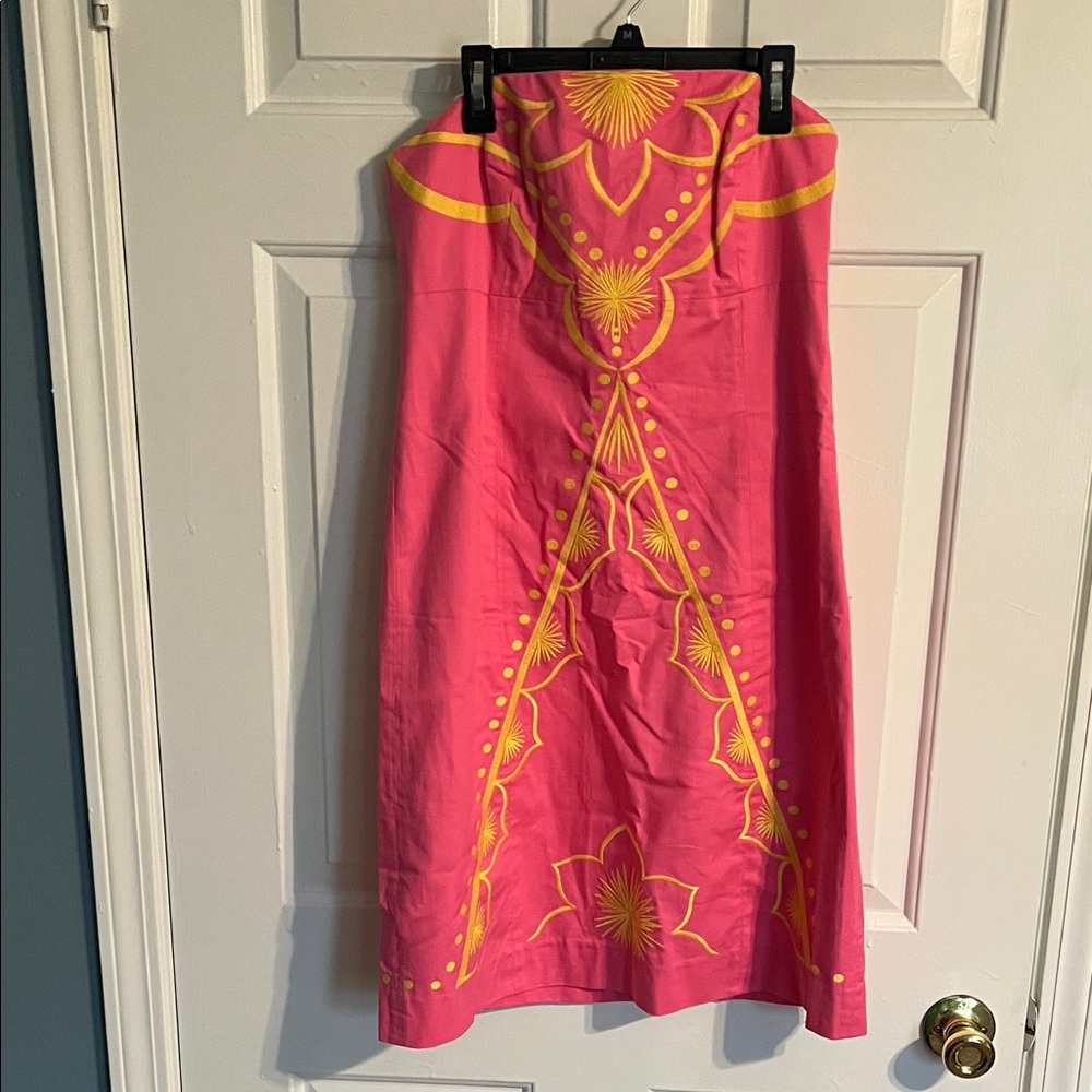 Lilly Pulitzer Pink and Cream Dress